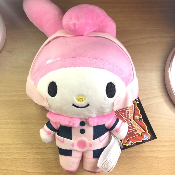 Hello Kitty Other - Hello Kitty x MHA My Melody Uraraka Plush